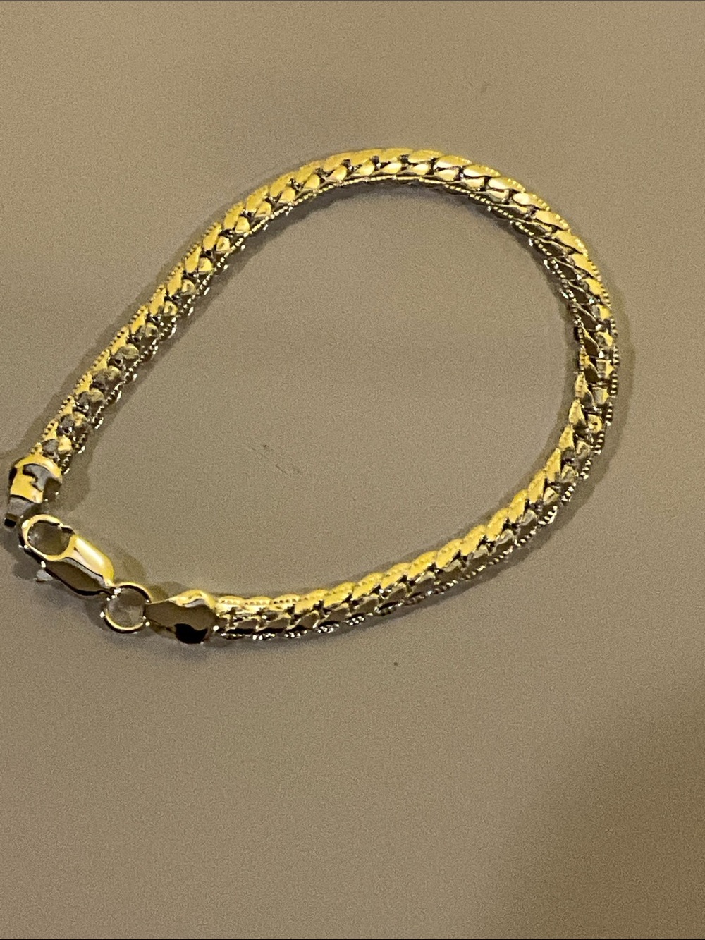 New Sterling silver bracelet size 8.